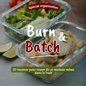 20 RECETTES - ORGANISATION